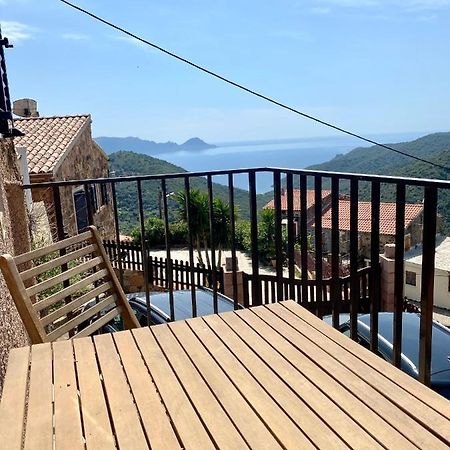 Studio Terrasse Vue Mer Clim Wifi Parking Partinello Luaran gambar