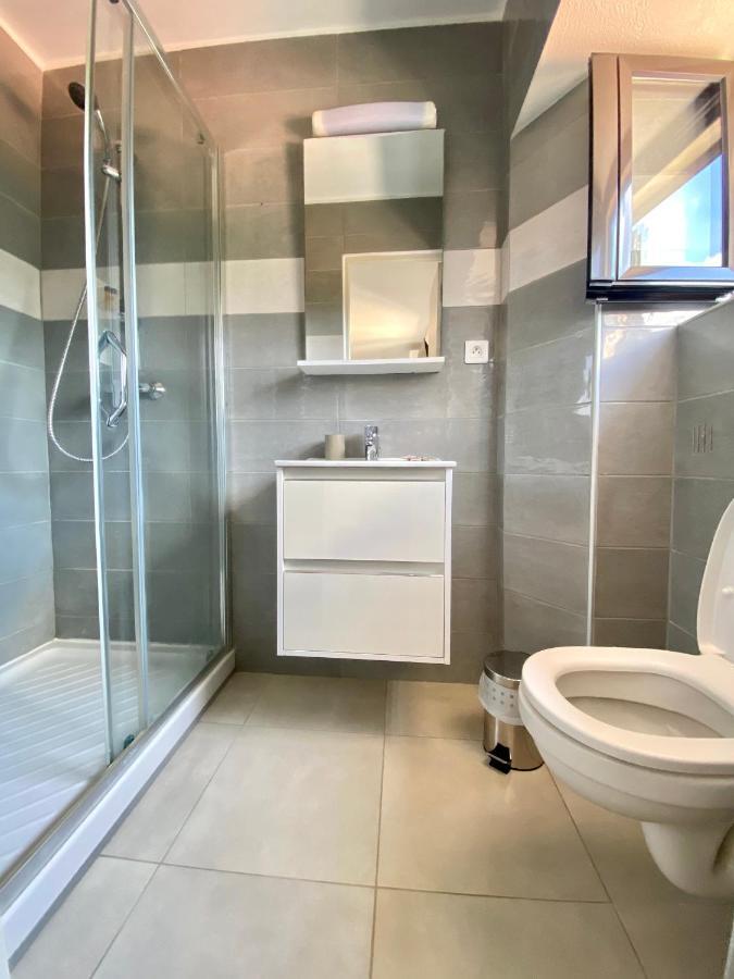 Studio Terrasse Vue Mer Clim Wifi Parking Partinello Luaran gambar